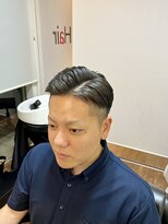 ポップアップヘアー(pop up hair) ツーブロ/七三スタイル