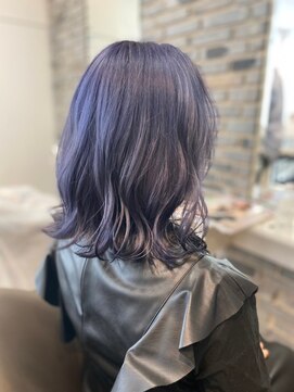 エトワ(ETOWA) ミディボブ☆ペールアッシュラベンダー