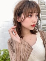 ロンド エスポワール 錦糸町(Lond espoir)&nbsp;【柴田】ペールベージュグラデーションカラー韓国外はねボブ