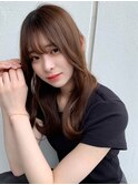 【orente 表参道】顔まわりレイヤー×透明感イルミナカラー