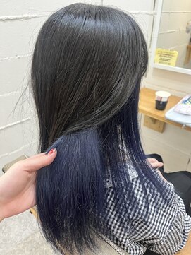 アルート 町田店(aroot) ＊ネイビーインナーカラー＊