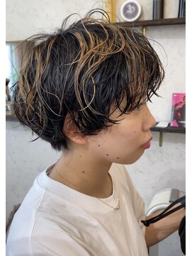 ラヌゴ(lanugo) マッシュパーマ