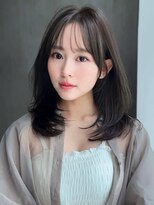 アグ ヘアー エルモ 松山大街道店(Agu hair elmo) 《Agu hair》黒髪ワンカール×numberA.トリートメントオイル