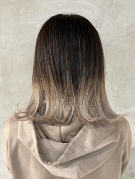 ウツギ(UTSUGI) ロブ×グラデーションカラー