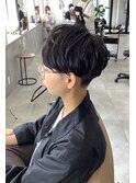 小顔補正立体カット