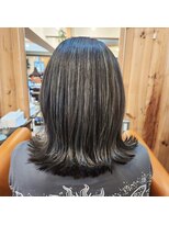 エルムトウキョウ(ELM Tokyo)&nbsp;アッシュグレーの白髪ぼかしハイライト☆