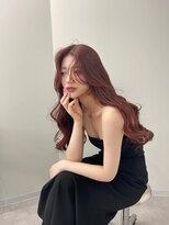 天神美容室&nbsp;『福岡美容室/ayana』韓国ヘア/学割/当日予約/チェリーレッド