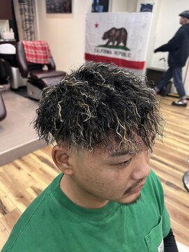 スウェル 西千葉店(Swell) ハイライトフェードツイストスパイラル[西千葉駅/Men's/パーマ]