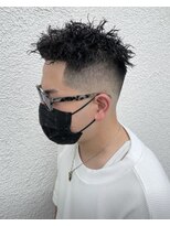 エルエフェ(EL JEFE)&nbsp;【スキンフェード×ツイストパーマ】［東中野］［落合］