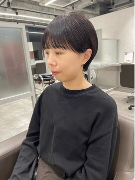 リアン バイ キートス(Lien by kiitos) 前髪が大人可愛いショートヘア