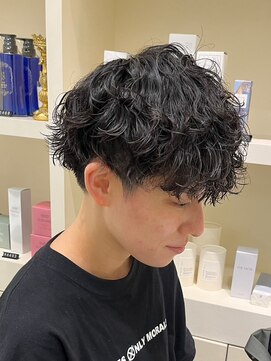 ギグス 栄店(gigs) メンズ/波巻きスパイラルパーマ