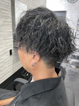 ミスタープラット(Mr.PLAT)の写真/パーマをするならMr.PLATへ★大人気のアルミでかける特殊パーマで、今までにないカッコイイstyleに！