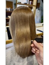 オードット ヘアデザイナーズ(O.hair designers) ハイトーン　ベージュカラー