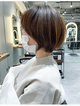 サロンドミルク 新百合ヶ丘店(salon de MiLK) 大人可愛いショート［新百合ヶ丘/ショートヘア/ショートボブ］