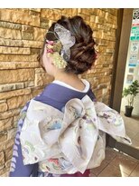 エノモト(ENOMOTO) 二十歳の集いヘアアレンジ振袖お着