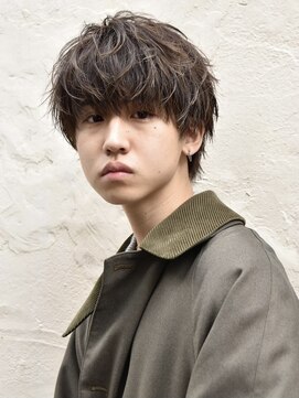 オーシャントーキョーオーバー 渋谷(OCEAN TOKYO OVER) メンズ波巻きツイスパニュアンススパイラルスパイキーショート