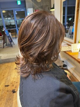 アビーヘア 市川店(abie hair) ふんわりハイライトカラー