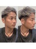 ジェットモヒカン×プラチナシルバーカラー