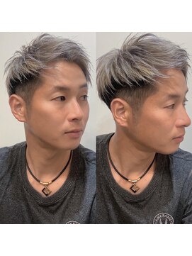 ルーシー(LUCY) ジェットモヒカン×プラチナシルバーカラー