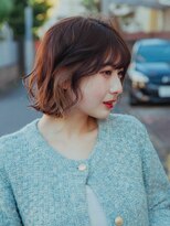 アラワラブルー(arrawarra blue)&nbsp;ボブイヤリングカラー/20代/30代/40代/50代/南町/倉敷