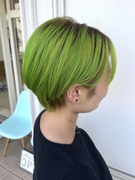 グラスペディア(graspedia) ハイトーン/ビビッドカラー/夏カラー/グリーンカラー/ショート