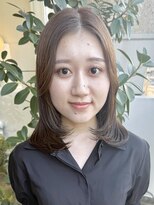 ユキ 八事(yukii) ホワイトグレージュ/デジタルパーマ/チェリーブラウン/八事