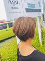 アグ ヘアー カナ 気仙沼店(Agu hair qana) 白髪ぼかしハイライト白髪率が多くなってきた方におすすめです