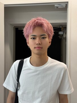 ペレ 渋谷(PELE) MEN’S HAIR/ブルーブラック/フェザーパーマ/渋谷