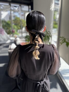 ヘアセット専門サロン by OKINAWA WATABE WEDDING 那覇店 編みおろし