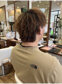 メンズニュアンスカラー×30代垢抜けヘア