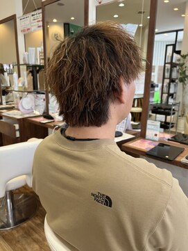 ジップ 浜田店(zip) メンズニュアンスカラー×30代垢抜けヘア