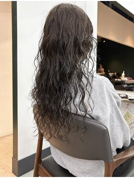 コテ巻きパーマ