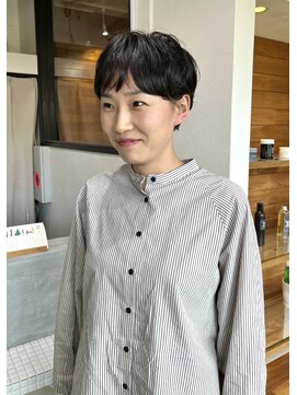 ナチュラルパーマ×マッシュショート！　iro+soi オオミダ！