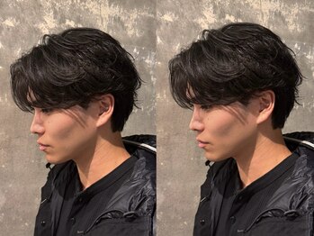 メンズ ドミ(DOMI)の写真/ON/OFFキマる万能ヘア。ラフな動きも計算尽く。毎朝のセットが楽しくなる無敵のスタイル。