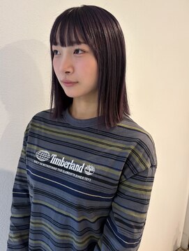 ヌードルバイコア(noodle by CoRe.gn) 濃いめラベンダーカラー