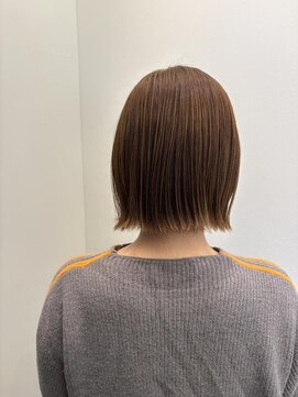 リールヘア 千早店(rire hair) 1番人気ミニボブ