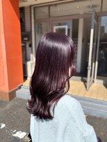 エルベ 千波店(elve)&nbsp;透明感抜群ラベンダーカラー♪