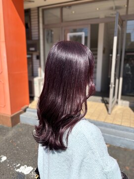 エルベ 千波店(elve) 透明感抜群ラベンダーカラー♪