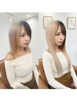 リアラ 渋谷(LIALA)&nbsp;ブリーチ、ダブルカラー、インナーカラー、イヤリングカラー