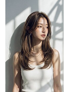 リティアンドビューティースタジオモッズシブヤ(LITTY&beauty studio M.O.D shibuya) グレージュ/ハッシュカット/レイヤーカット/髪質改善