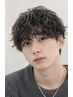 【夏先取り★メンズ限定】カット+透明感エドルカラー+炭酸スパ+眉カット