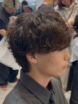 フィフスパーク(fifth PARK)&nbsp;無造作シャドウパーマのマッシュスタイル◎