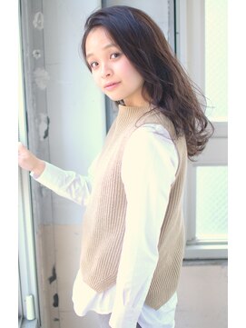 ミュージアム(MUSEUM) ■MUSEUM■サイドに寄せ♪外国人風ルーズロング