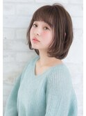 joemi3Dカラージグザグバングミニマムボブノットヘアー　花野