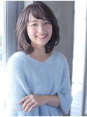 カジュアルなレイヤーボブ♪