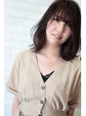 ミディアム◆アッシュブラウン◆大上美奈子