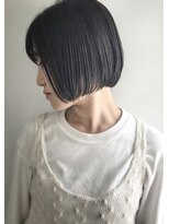 エル セルカ 高田馬場(el CERCA)&nbsp;ダークアッシュカラー×ミニボブ【el CERCA高田馬場】