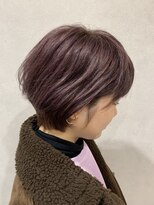 ヘアデザイン ファブロ(hair design FABRO.)&nbsp;◎ラベンダーグレージュ×ショート◎