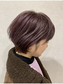 ◎ラベンダーグレージュ×ショート◎