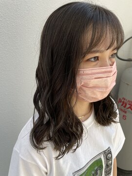 エイト 沖縄豊崎店(EIGHT toyosaki) 【EIGHT 豊崎】お客様スタイル_ロブなニュアンスパーマ